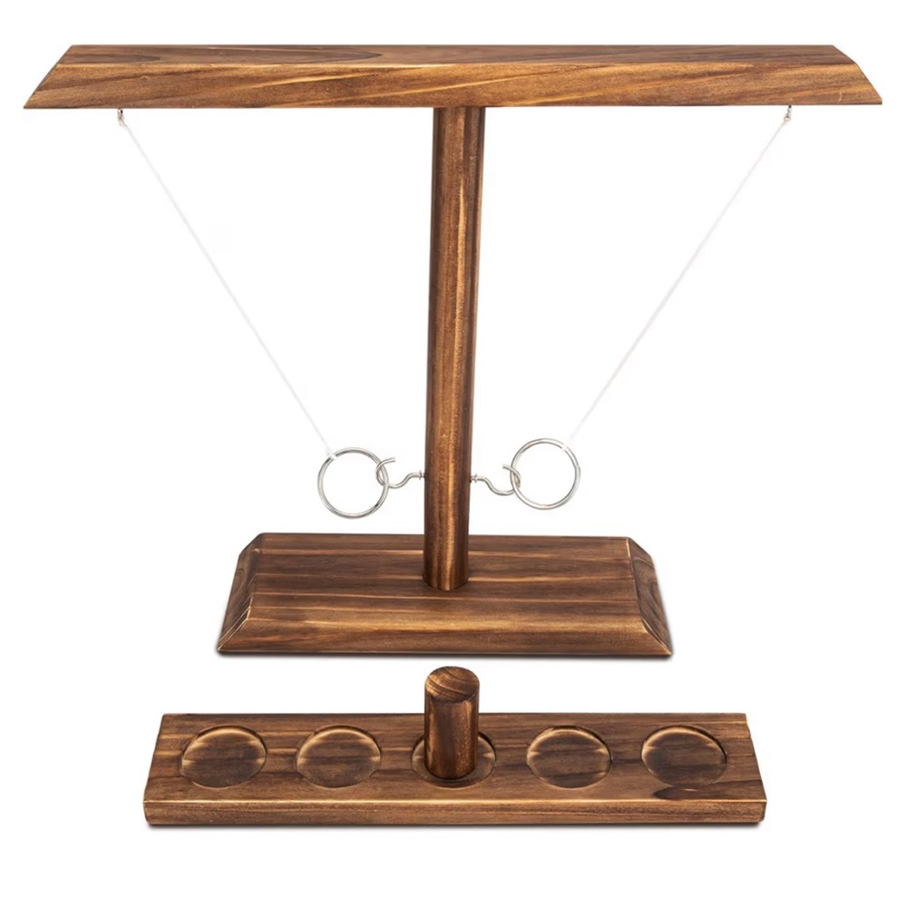Ring Toss Game For Adults Fast Paced Interactive Desktop Hook & Ring Game